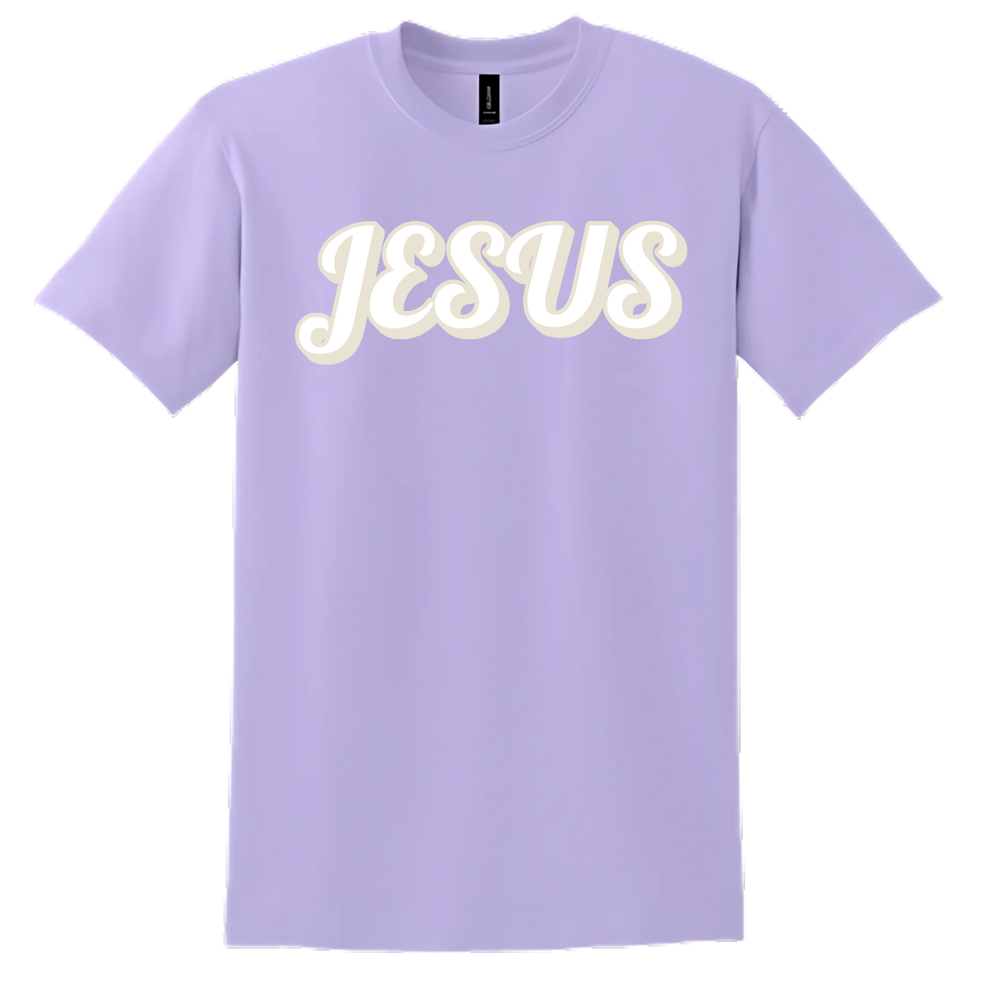 Orchid"JESUS" T-Shirt image 0