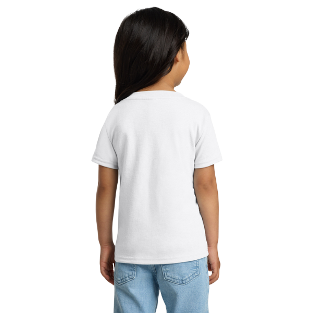 Kids In Jesus Name T-Shirt (WHITE/BLUE) image 1