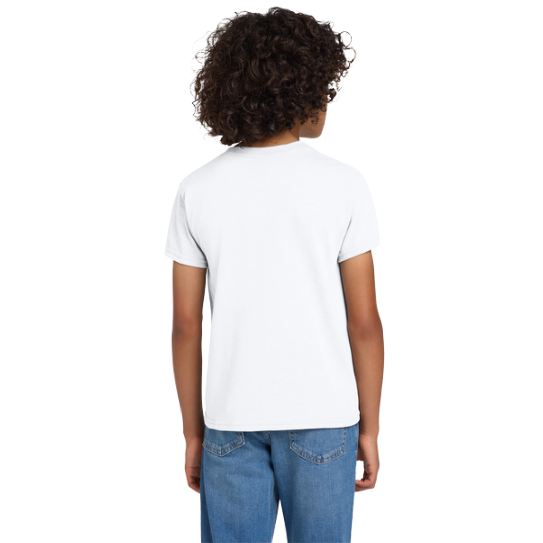 Kids In Jesus Name T-Shirt (WHITE/RED) image 1