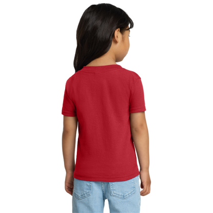 Kids In Jesus Name T-Shirt (RED/BLACK) image 1