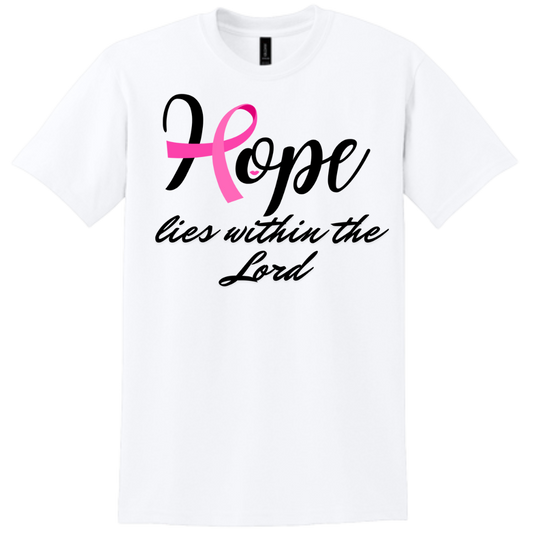 White Hope lies within the Lord