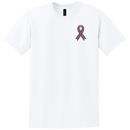 White cheetah breast cancer T-Shirt